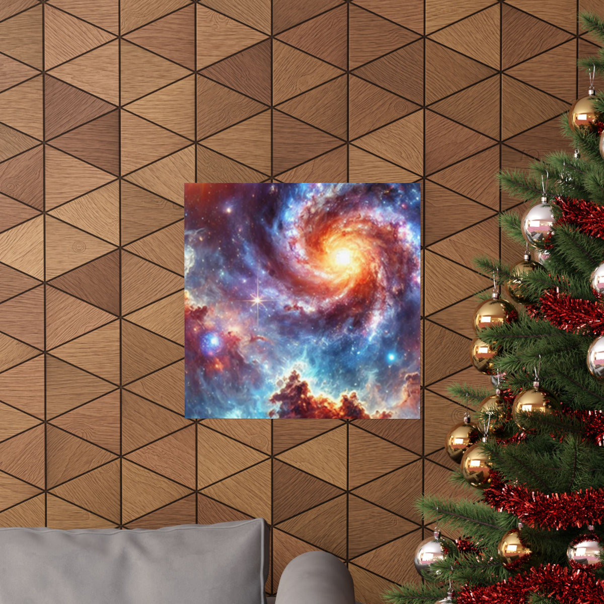 Galaxy Nebula Dreamscape Abstract Space Poster Wall Art Decor