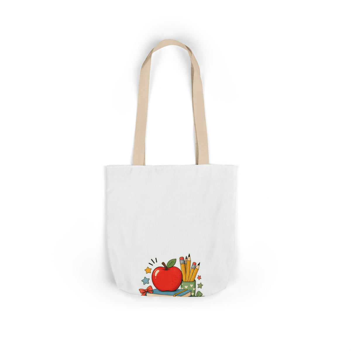 Apple Pencil Desk Stack Back To School Tote Bag