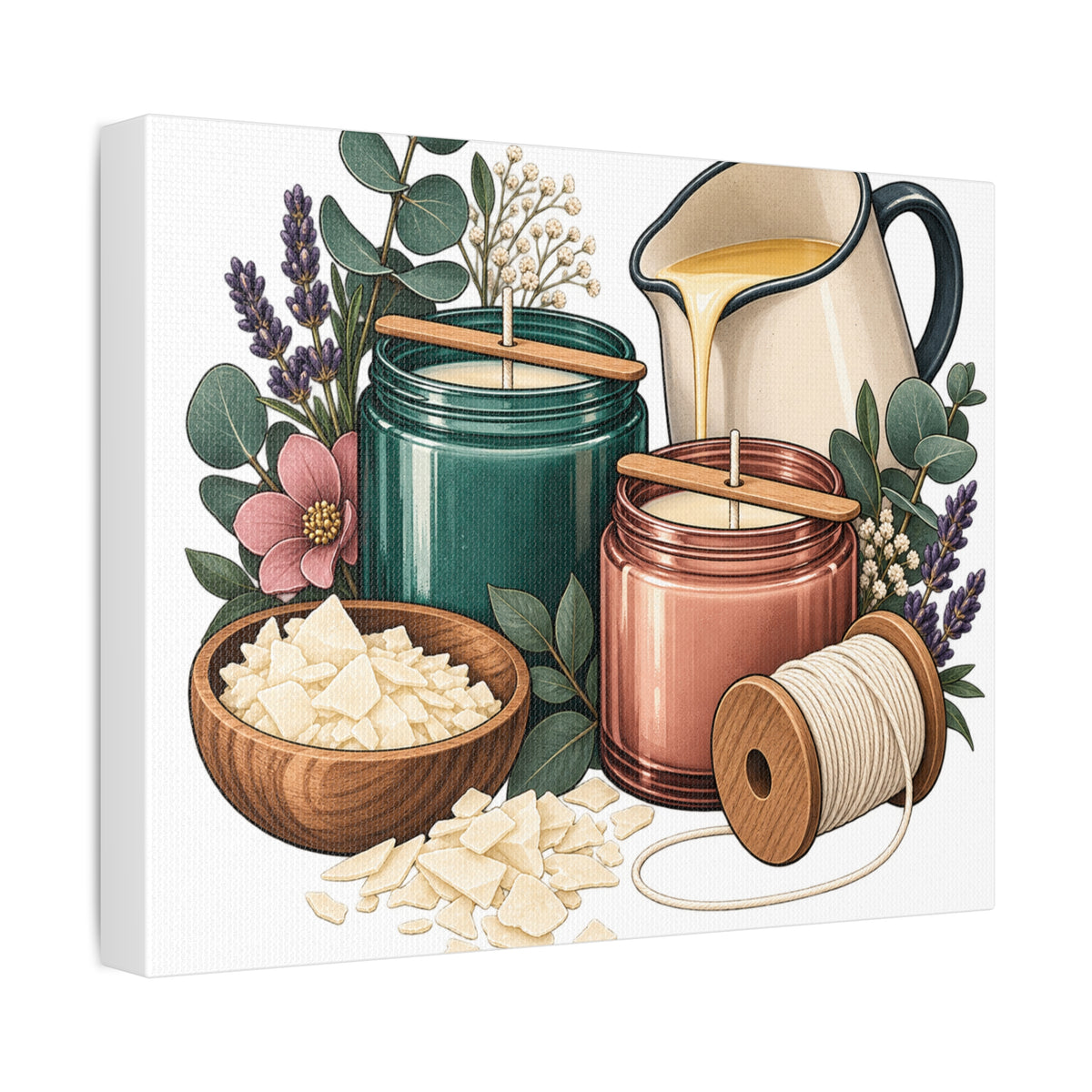 Artisan Candle Making Workshop Canvas