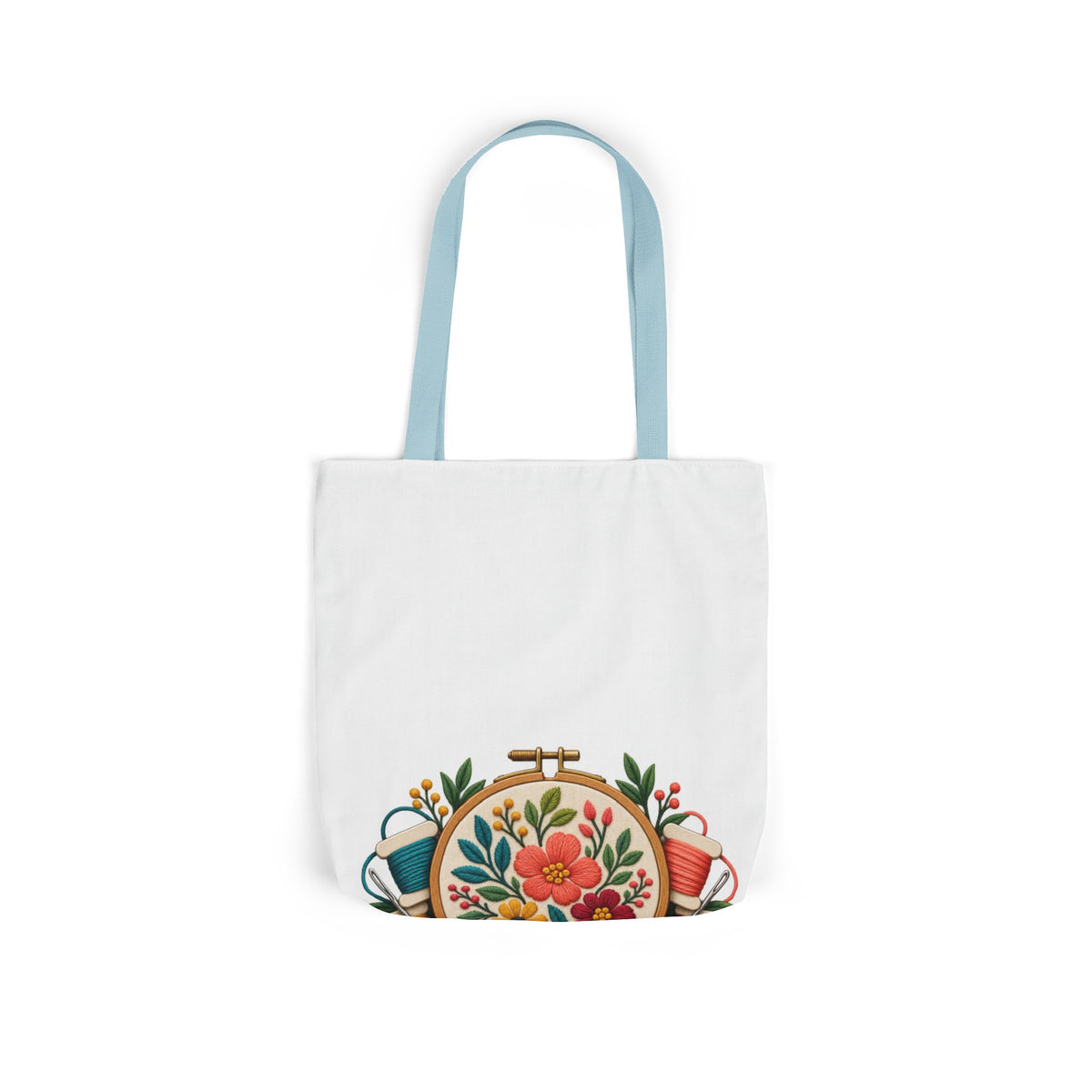 Botanical Embroidery Workshop Tote Bag