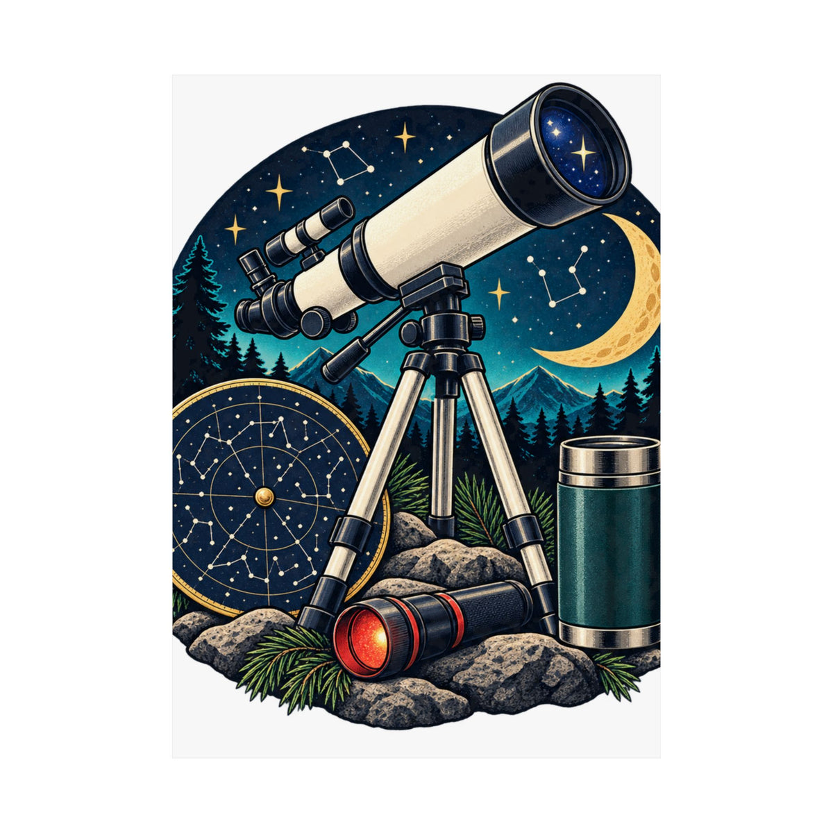 Backyard Stargazing Workshop Poster