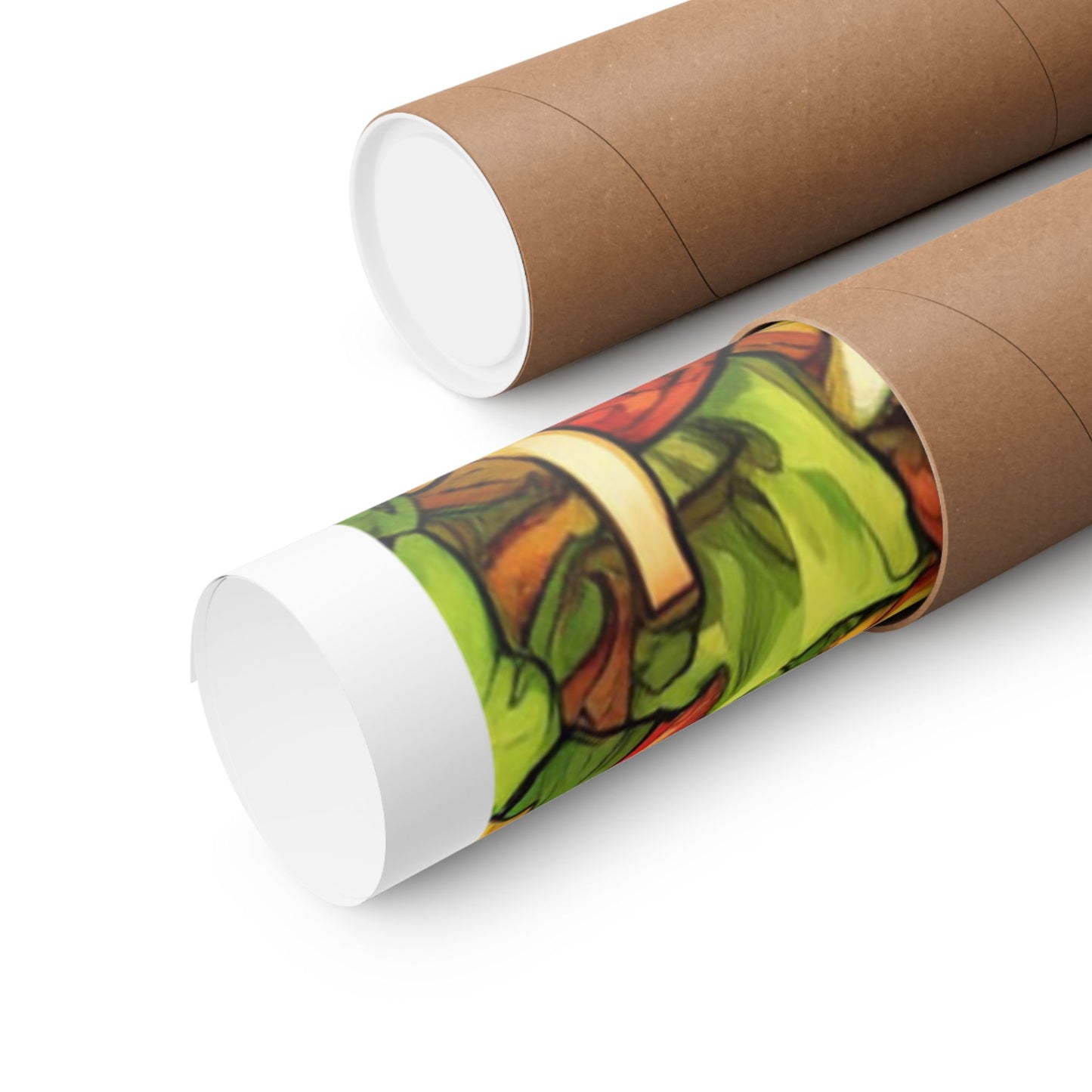 Taco Party Pattern Foodie Gift Art Poster