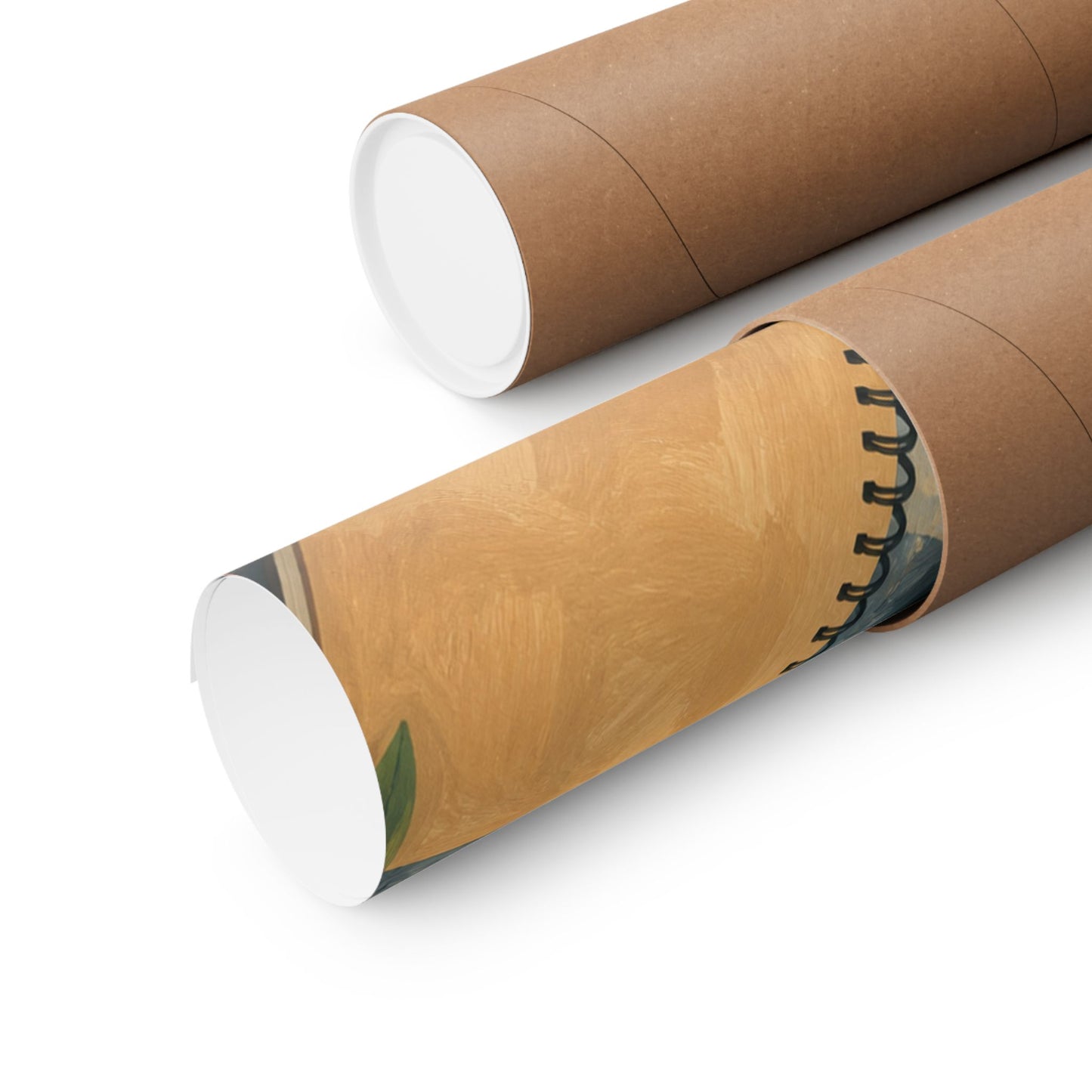 Quiet Hiking Trail Gear Art Poster