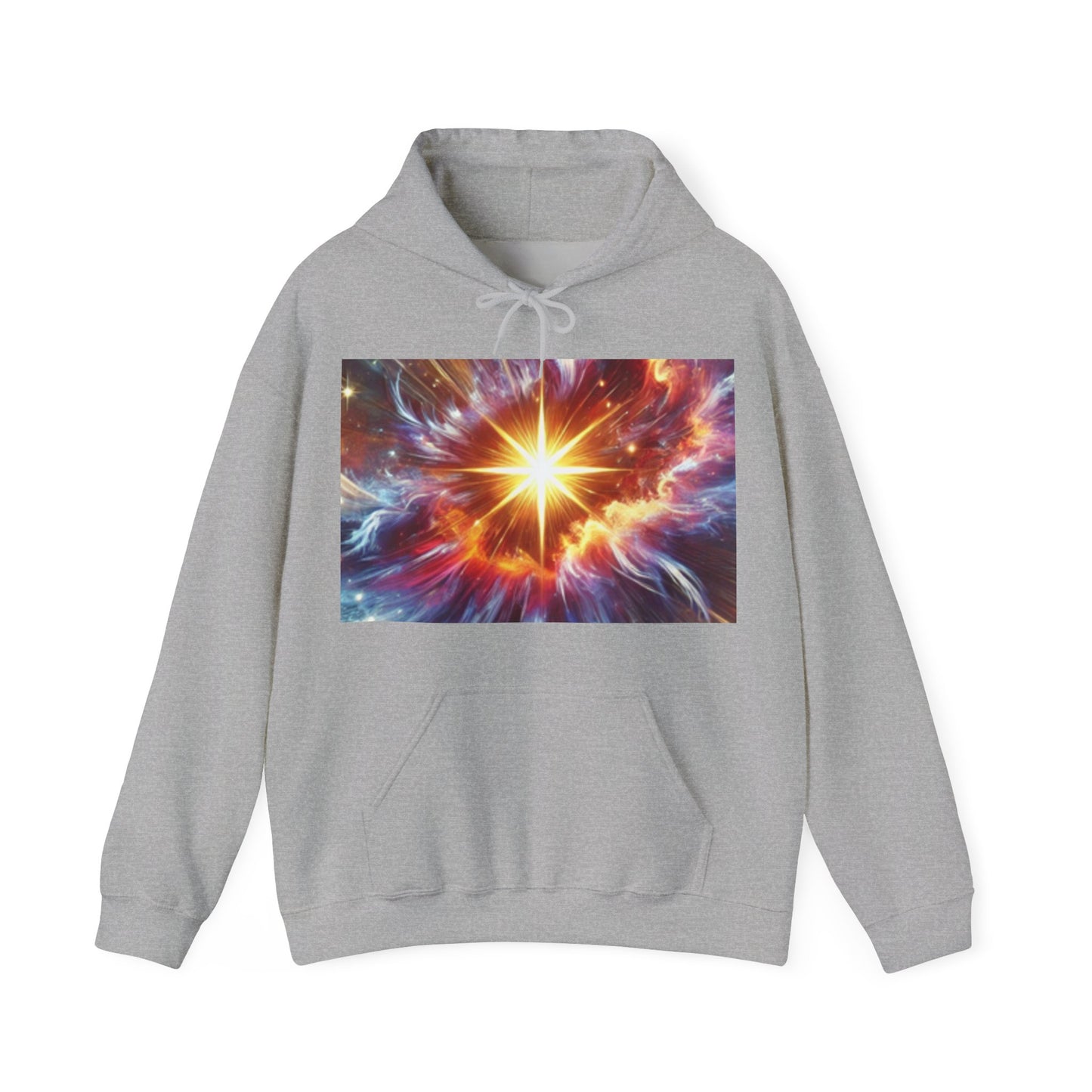 Cosmic Starburst Energy Abstract Space Hoodie Astronomy Gift