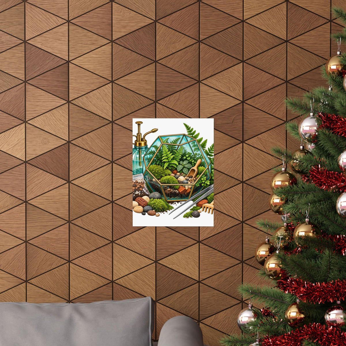 Fern Terrarium Building Workshop Poster