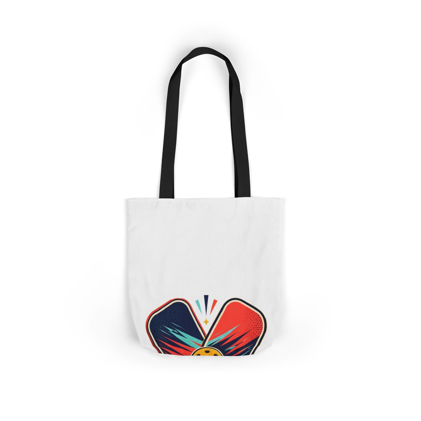 Retro Pickleball Paddles Recreational Sports Tote Bag