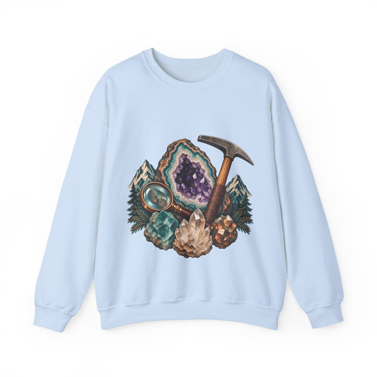 Vintage Geode and Rockhounding Field Kit Sweatshirt