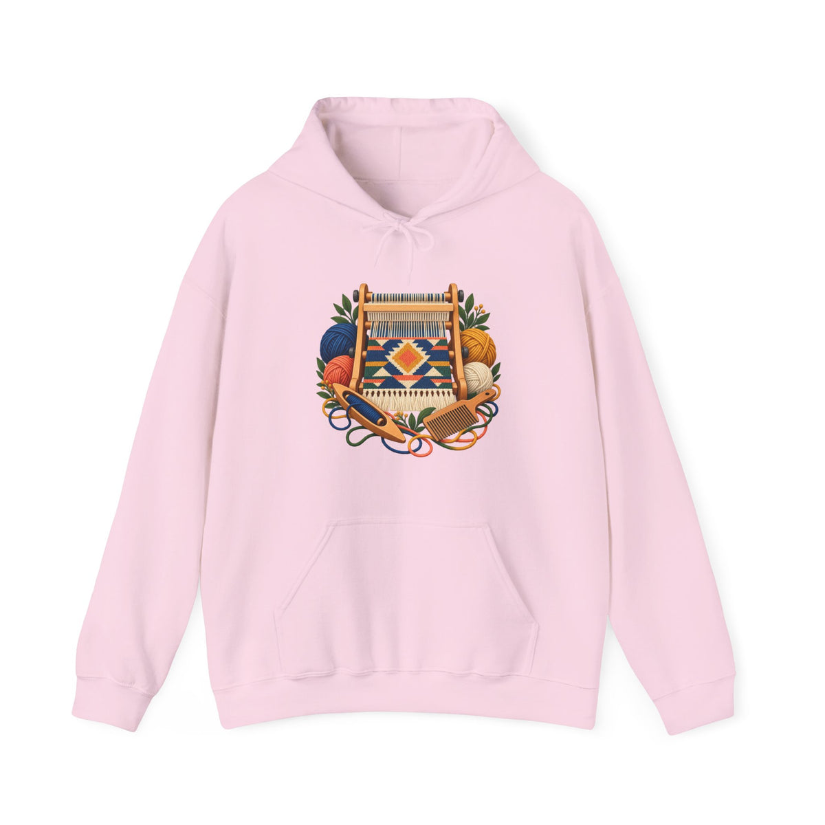 Geometric Hand Weaving Workshop Hoodie