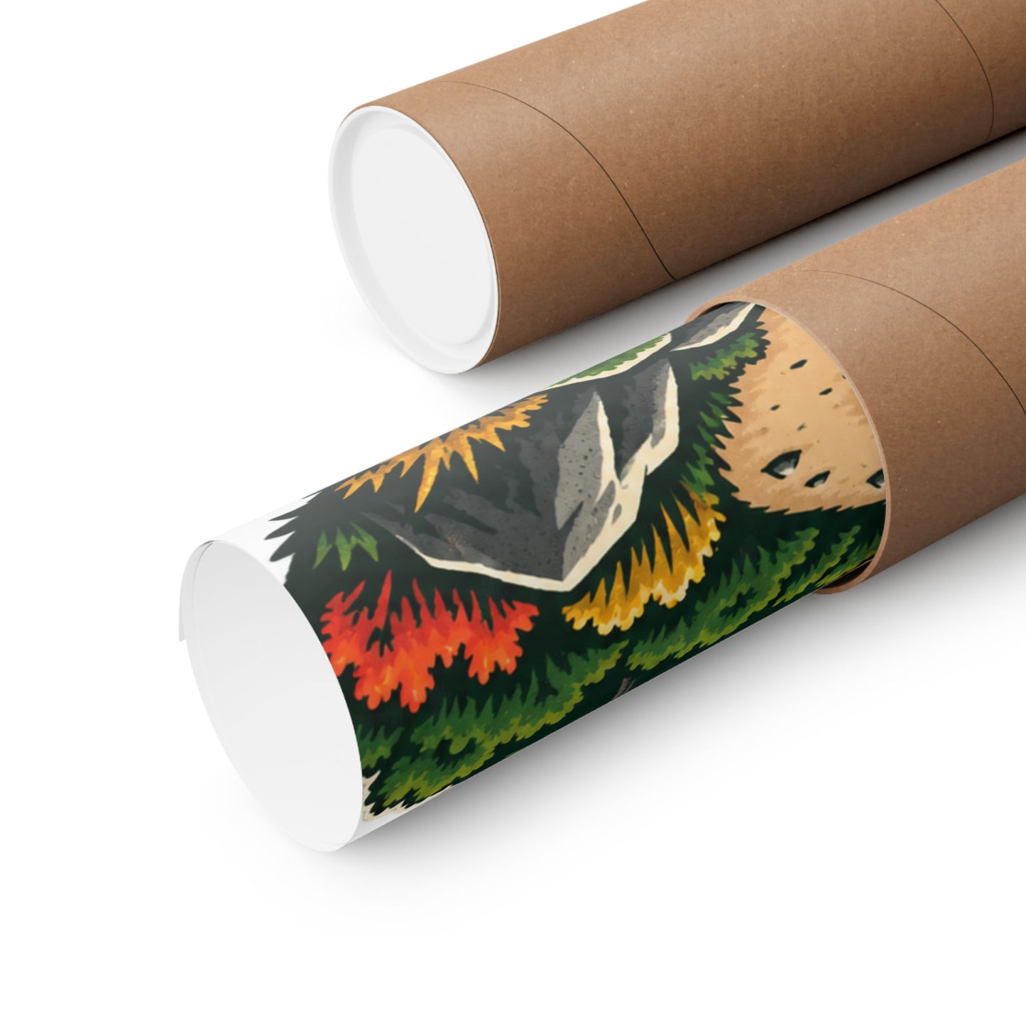 Sunrise Mountain Trail Outdoor Adventure Poster