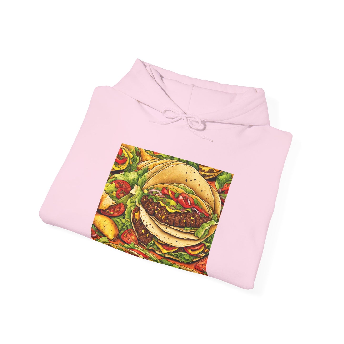 Stacked Taco Fiesta Foodie Gift Art Hoodie