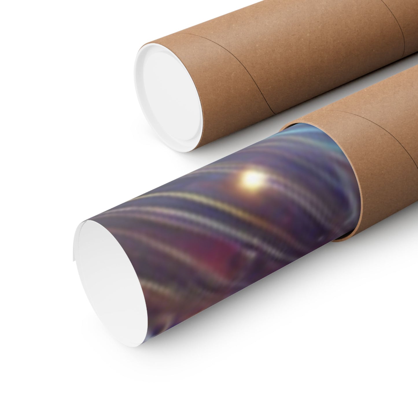 Cosmic Starburst Energy Abstract Space Poster Wall Art Decor
