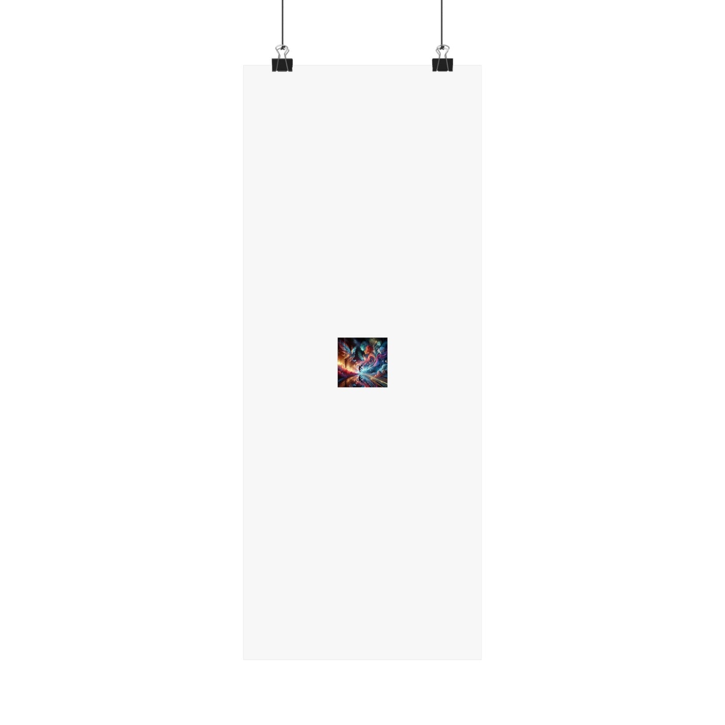 Cosmic Aurora Dancer Dreamscape Celestial Dance Poster