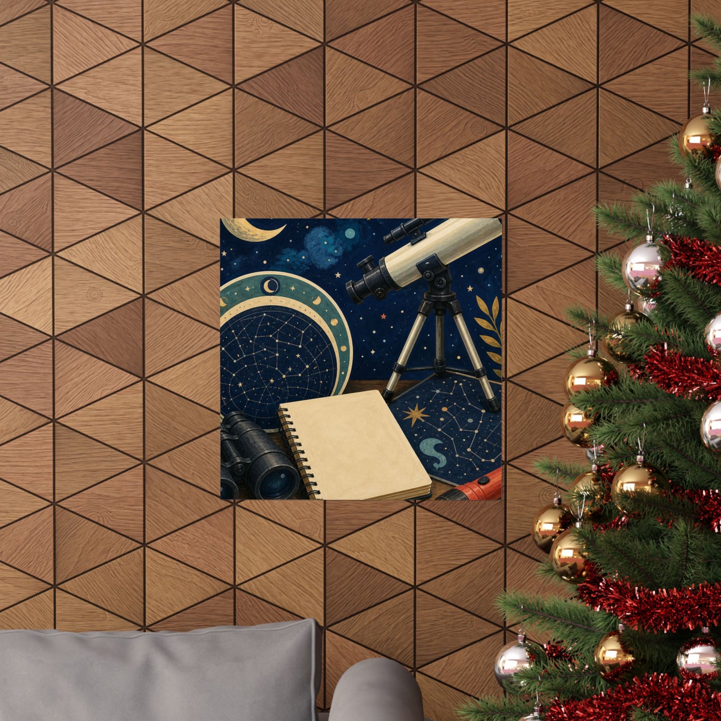 Classic Stargazing Astronomy Hobby Poster