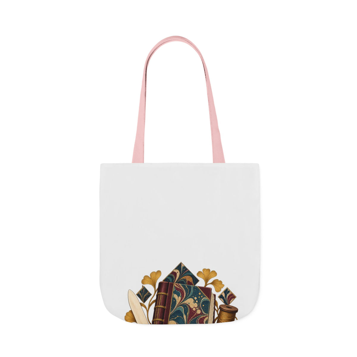 Traditional Marbled Bookbinding Workshop Tote Bag