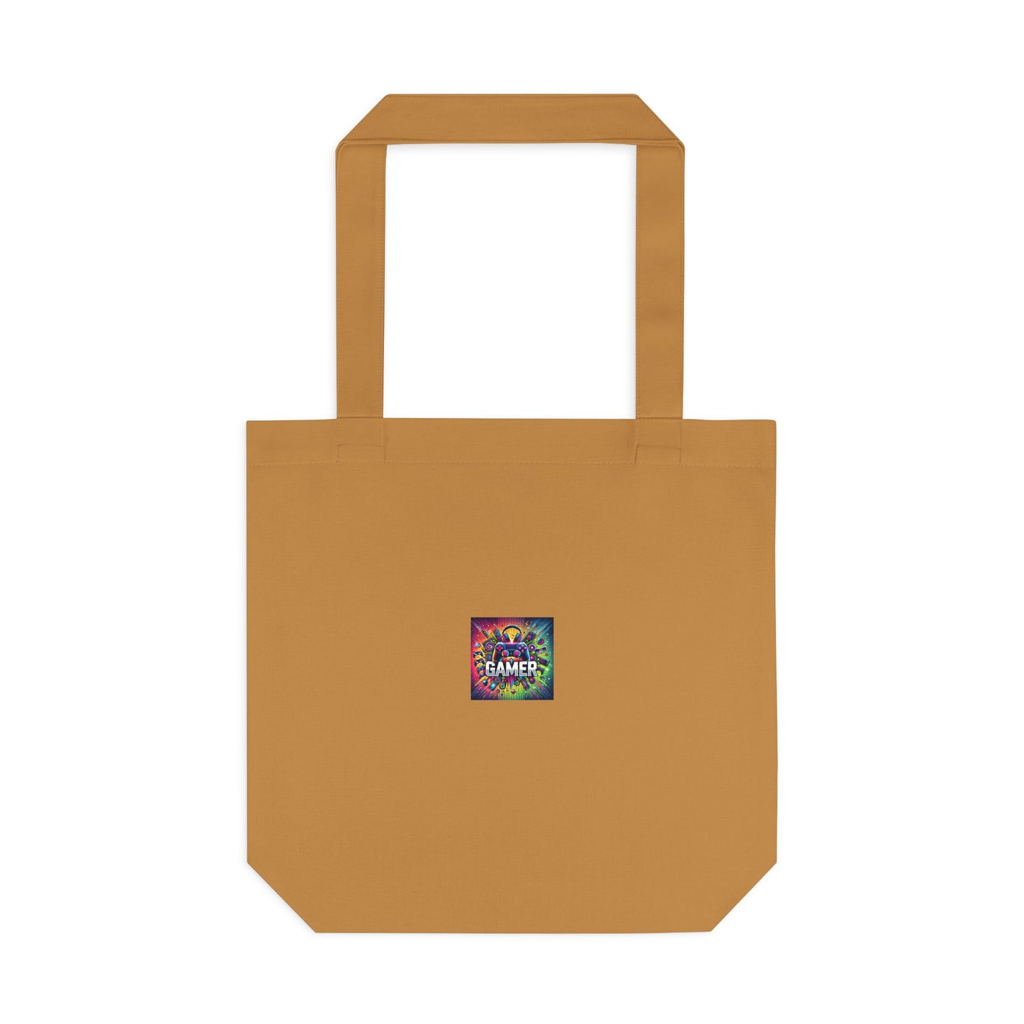 Neon Gamer Energy Retro Arcade Gaming Tote Bag Gift