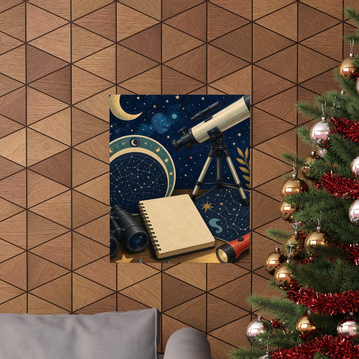 Classic Stargazing Astronomy Hobby Poster