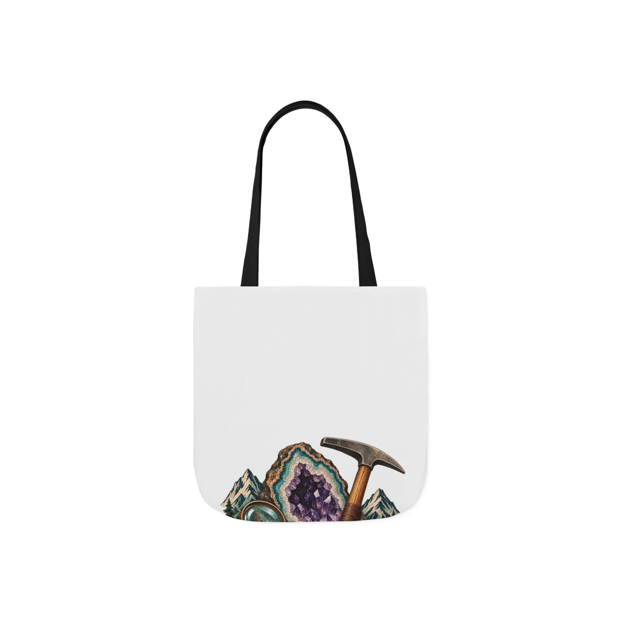 Vintage Geode and Rockhounding Field Kit Tote Bag