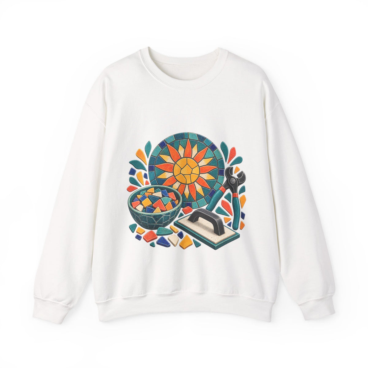 Sunburst Mosaic Making Workshop Sweatshirt