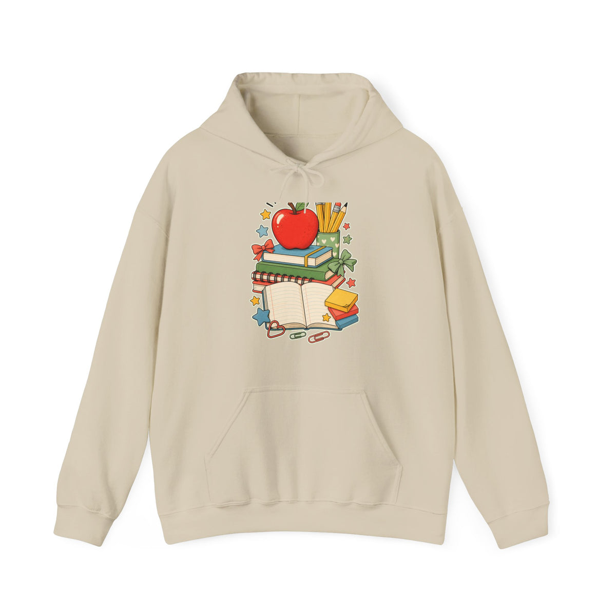 Apple Pencil Desk Stack Back To School Hoodie