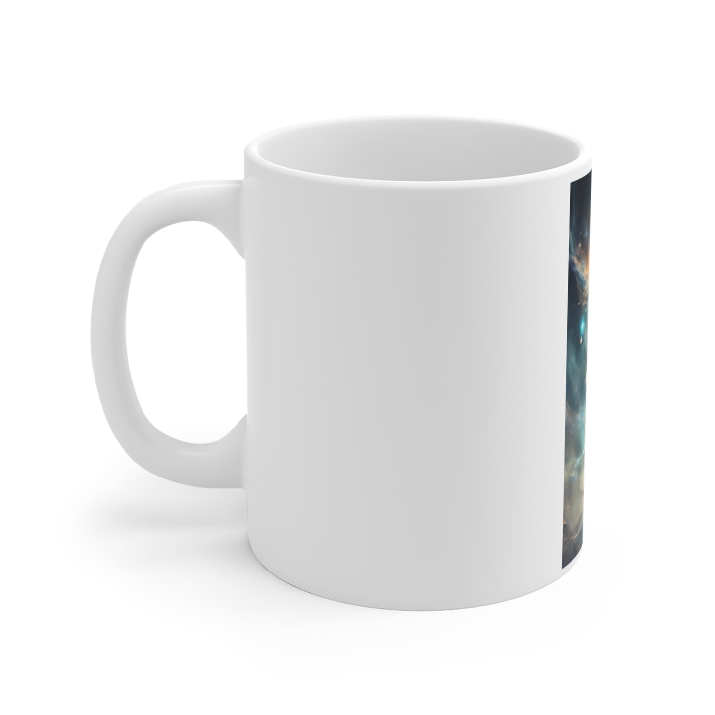Solar Celestial Spirit Fantasy Portrait Coffee Mug