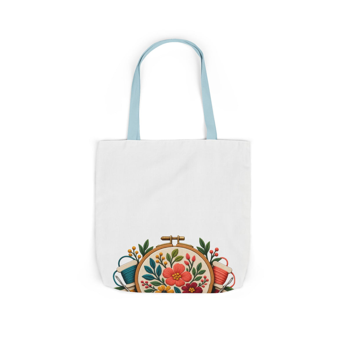 Botanical Embroidery Workshop Tote Bag