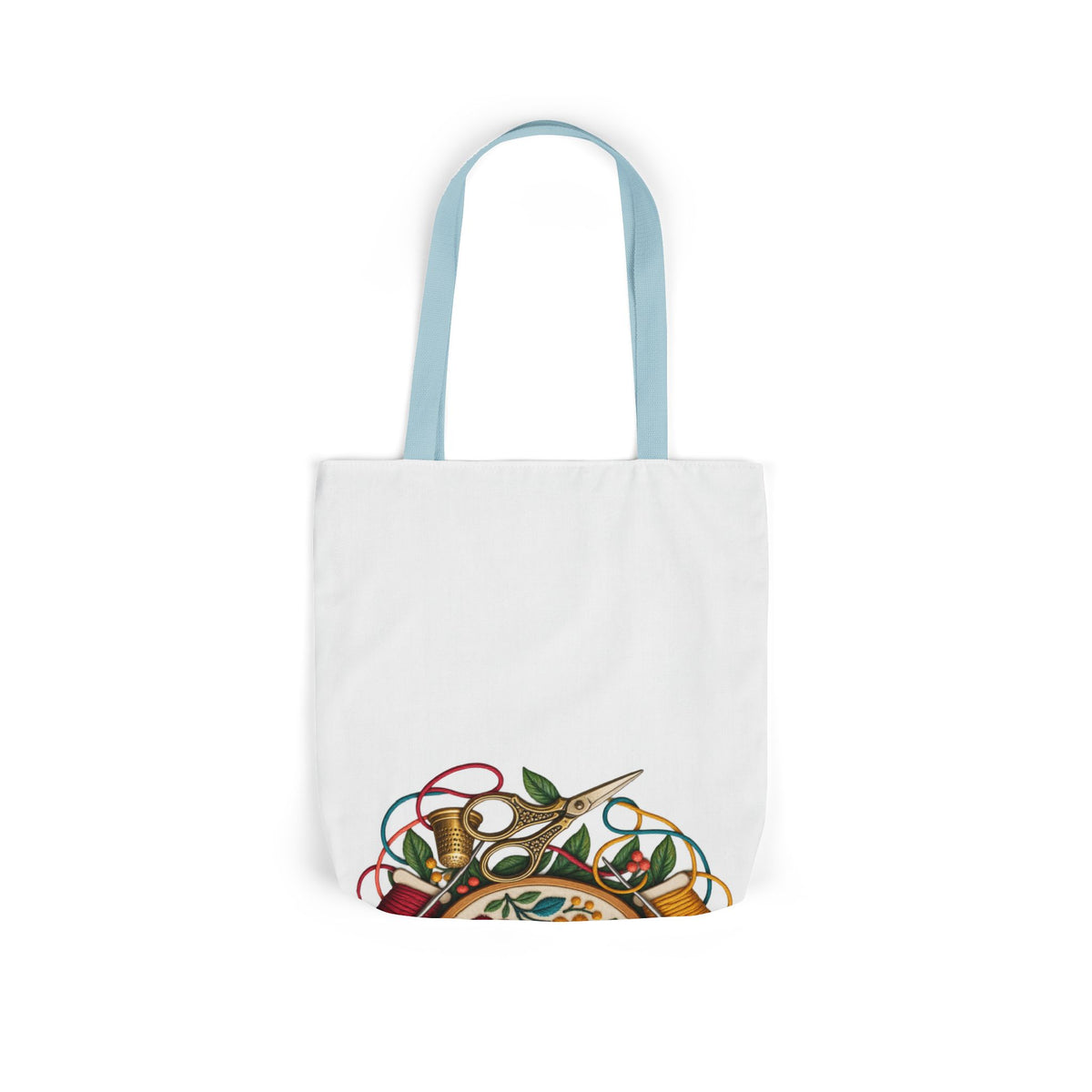 Botanical Embroidery Workshop Tote Bag