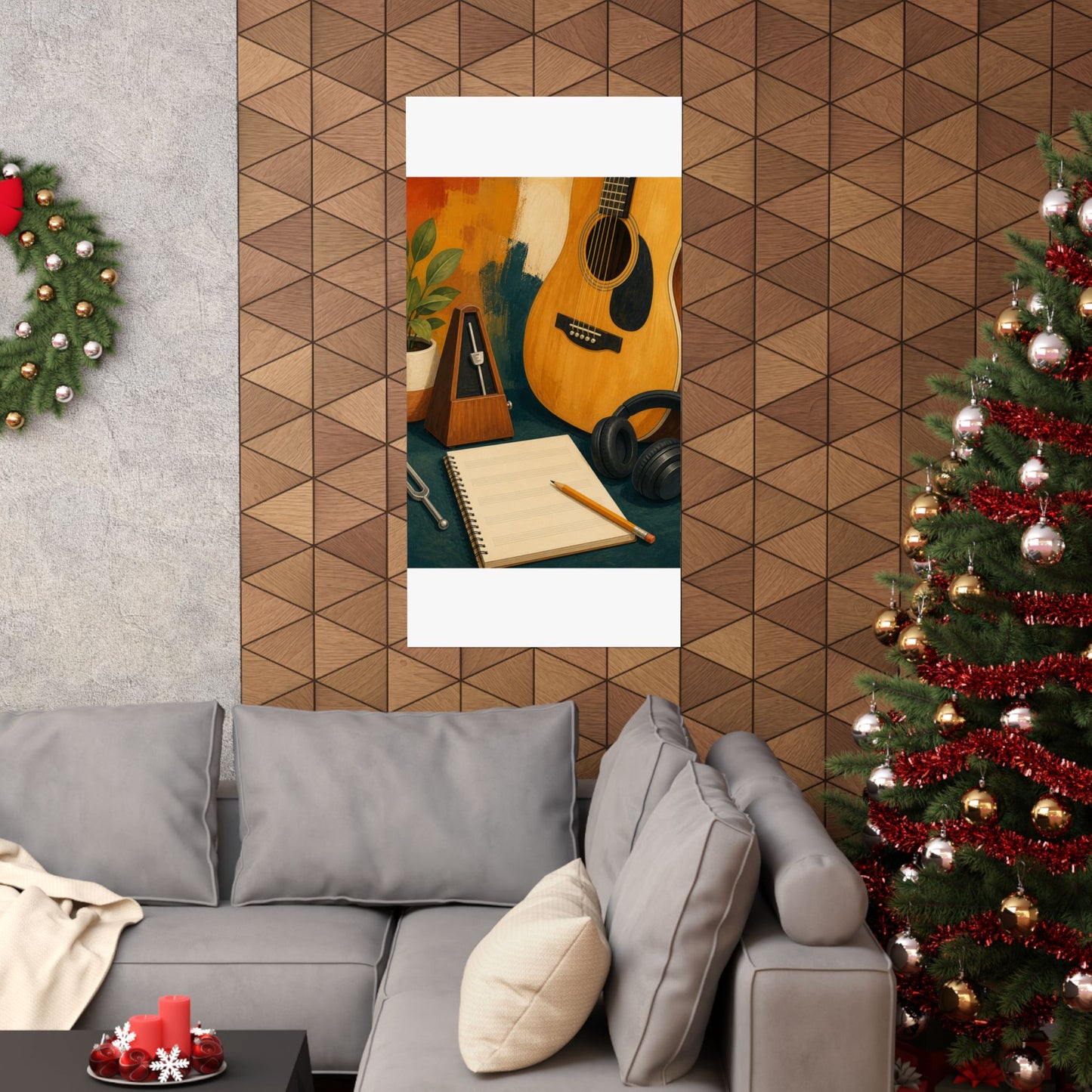 Warm Music Practice Hobby Poster