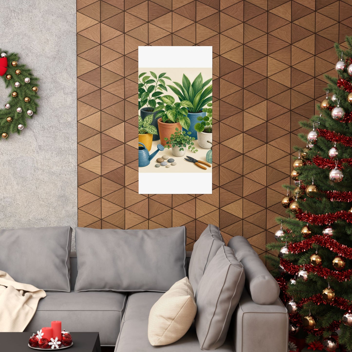 Calm Indoor Houseplant Collection Art Poster