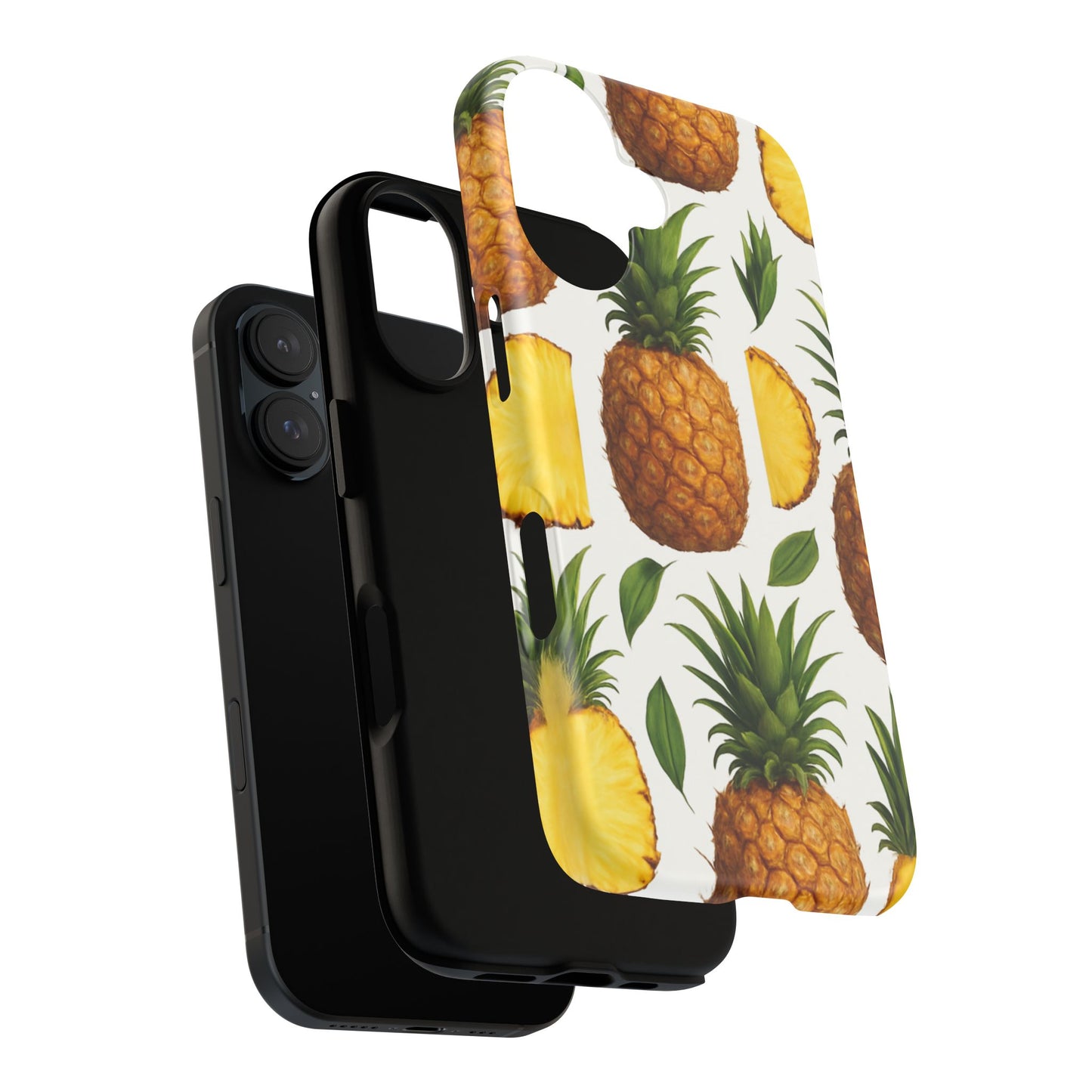 Pineapple Phone Case - Tough Cases, Tropical Phone Cover, Summer Vibe Accessories, Cute Pineapple Design, Fun Gift for Fruit Lovers