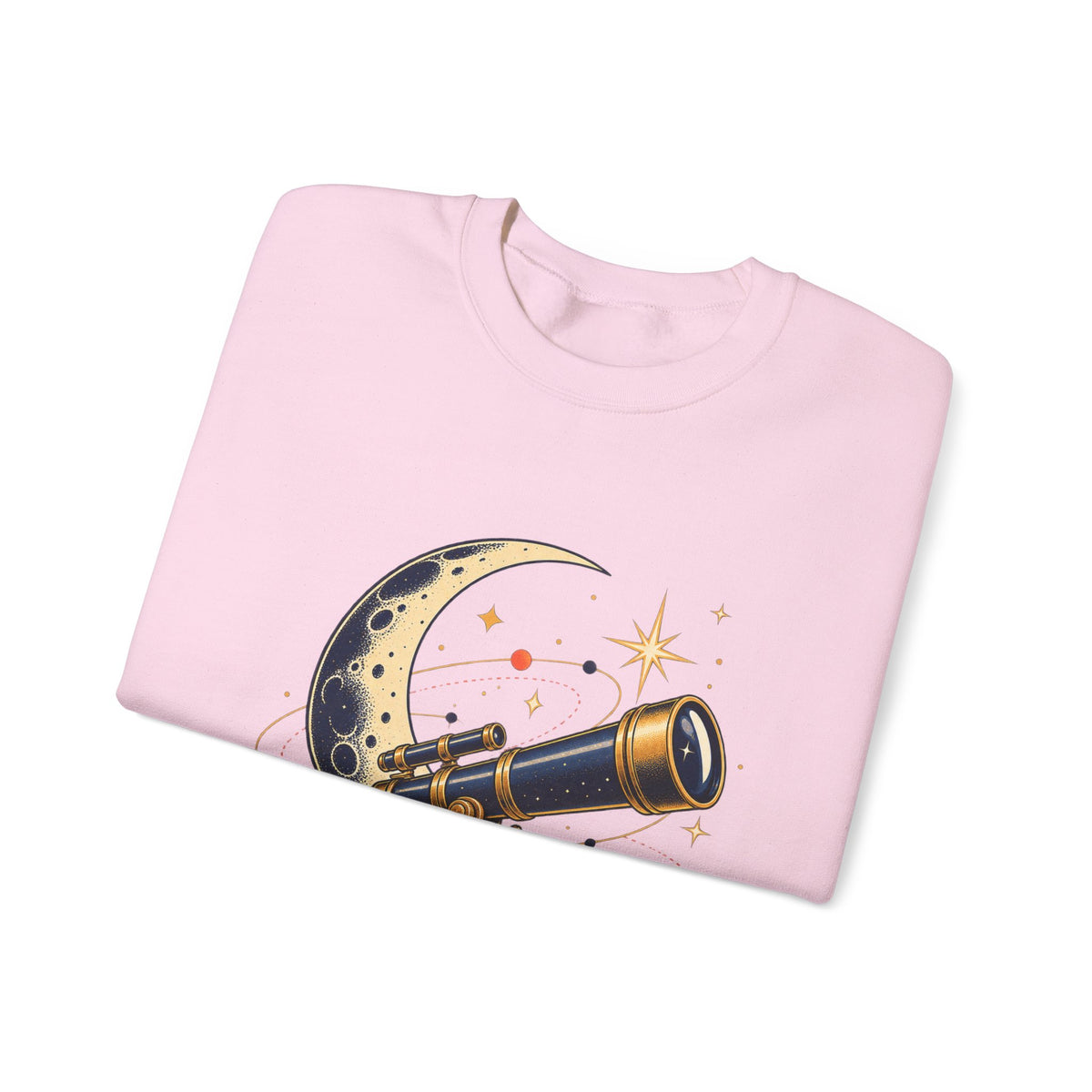 Vintage Telescope Celestial Astronomy Sweatshirt