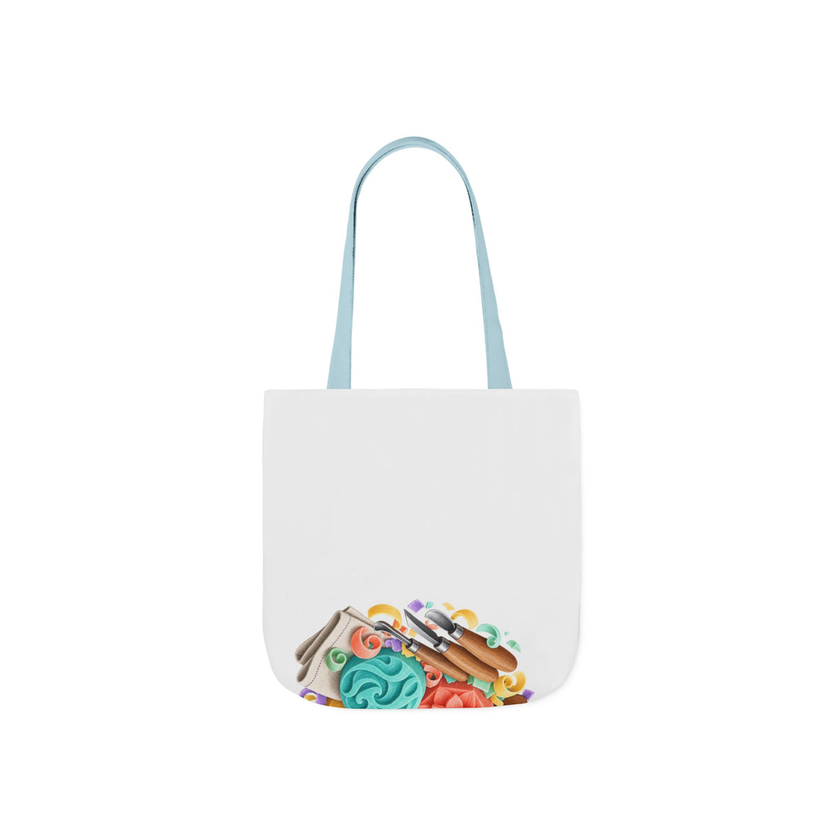 Colorful Soap Carving Workshop Tote Bag