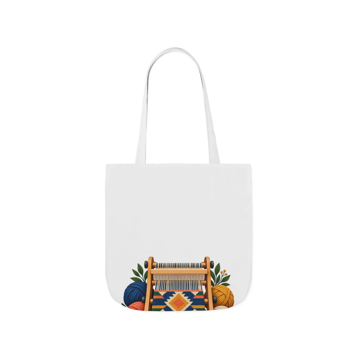 Geometric Hand Weaving Workshop Tote Bag