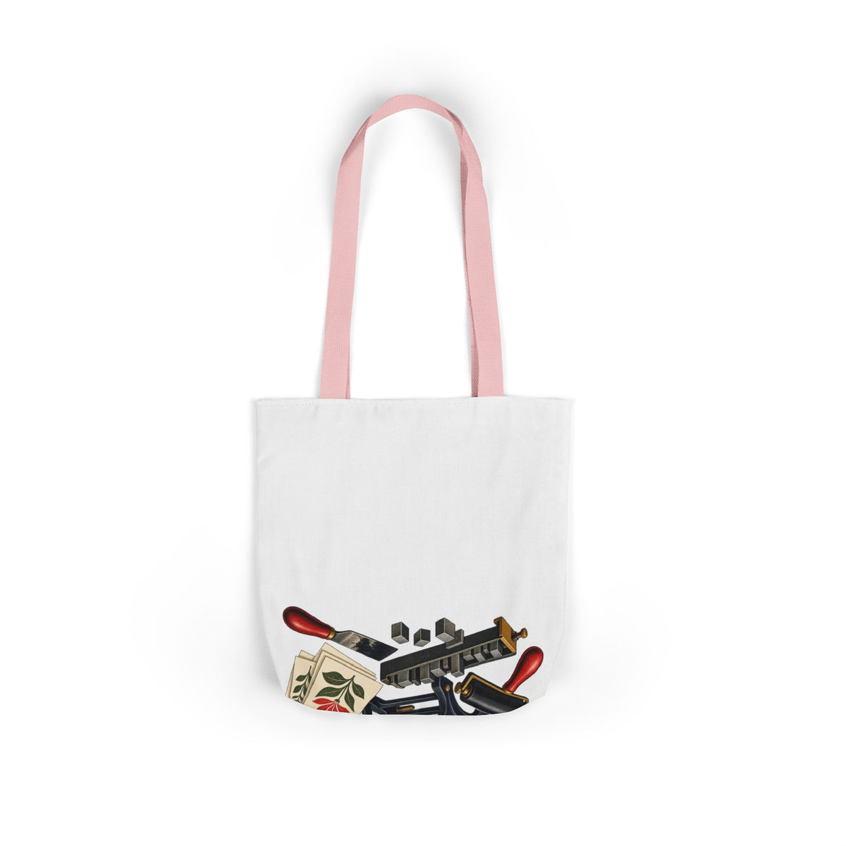 Botanical Letterpress Printshop Tote Bag
