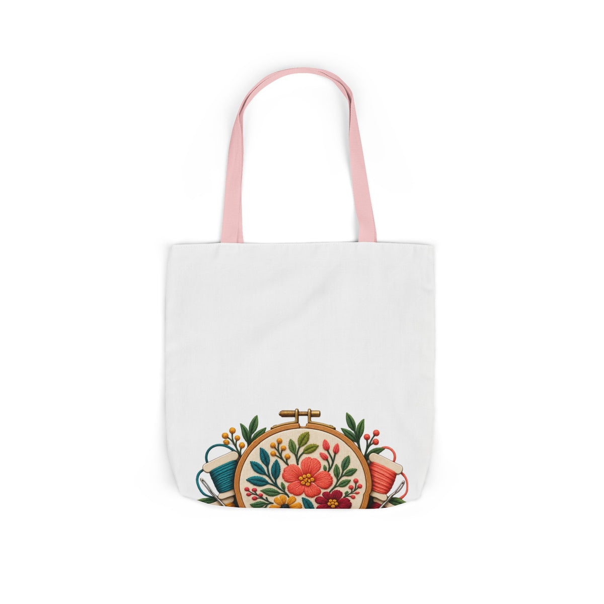 Botanical Embroidery Workshop Tote Bag