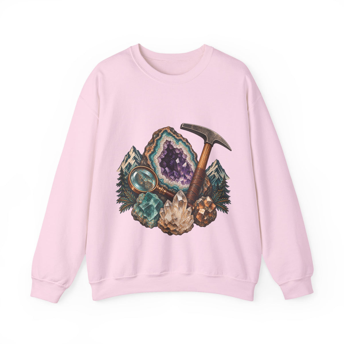 Vintage Geode and Rockhounding Field Kit Sweatshirt