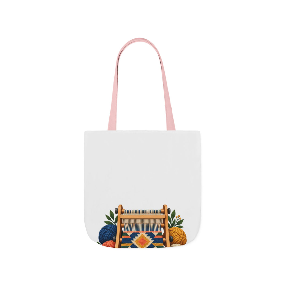 Geometric Hand Weaving Workshop Tote Bag