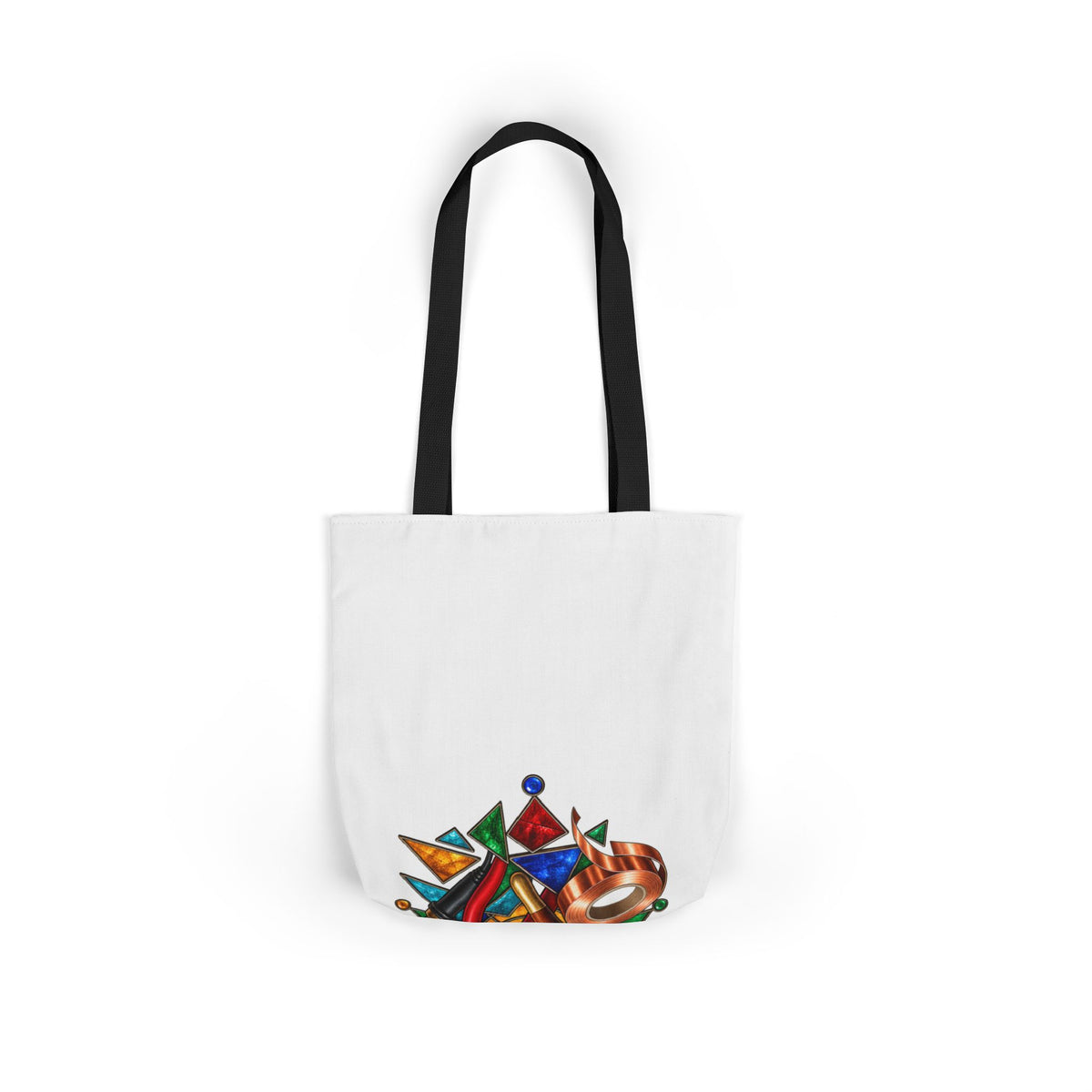 Stained Glass Workshop Tools Tote Bag