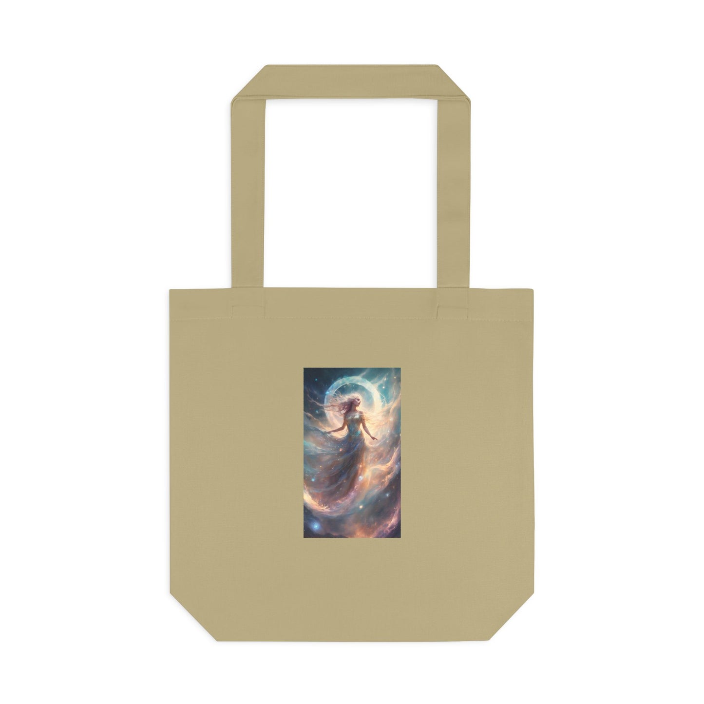 Moonlit Celestial Dancer Fantasy Portrait Tote Bag