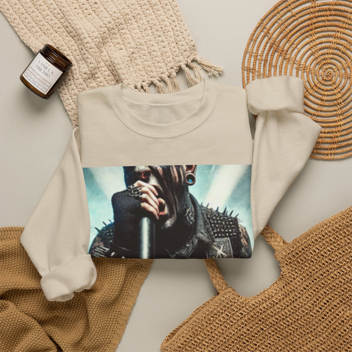 Punk Rock Vocalist Stage Energy Soft Music Sweatshirt