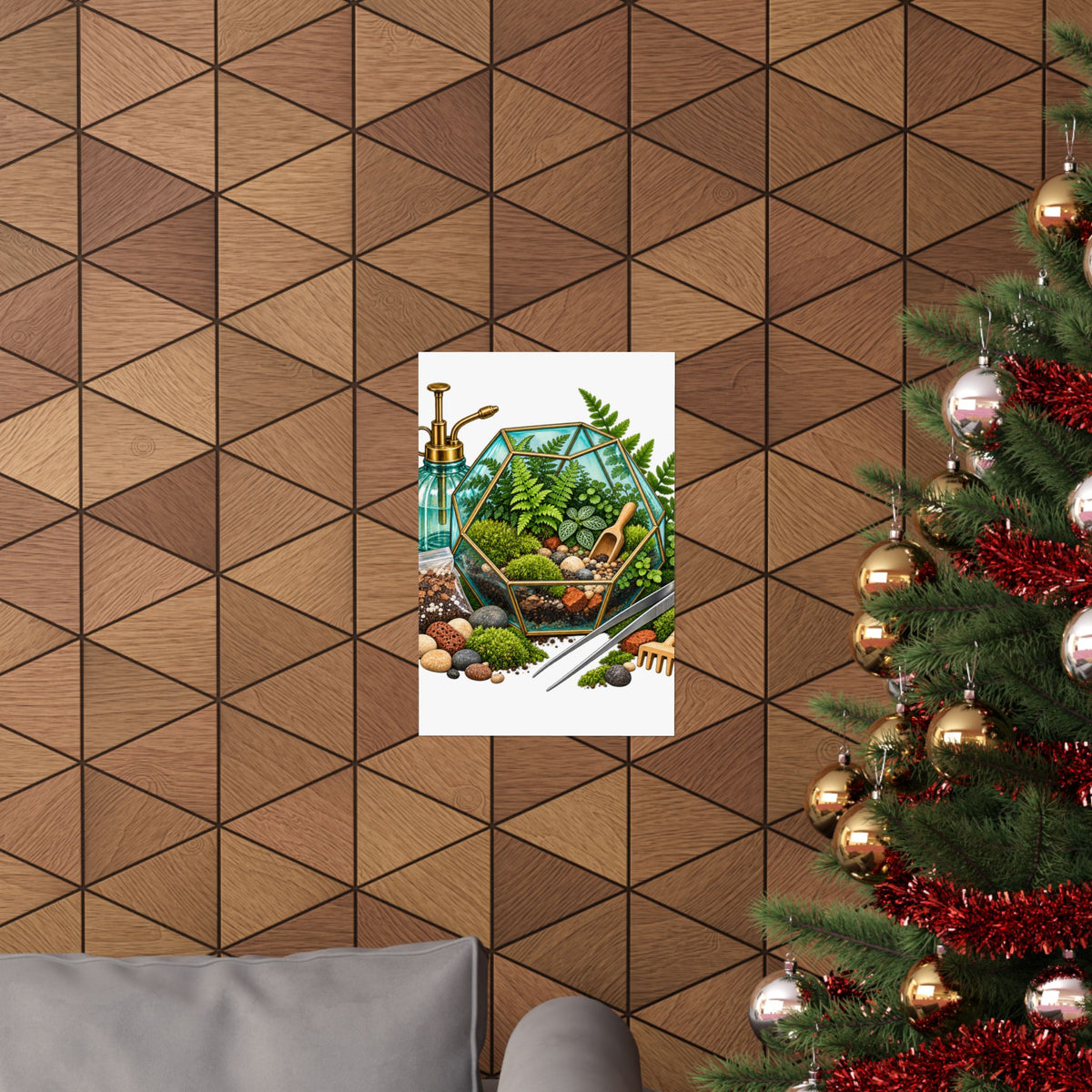 Fern Terrarium Building Workshop Poster