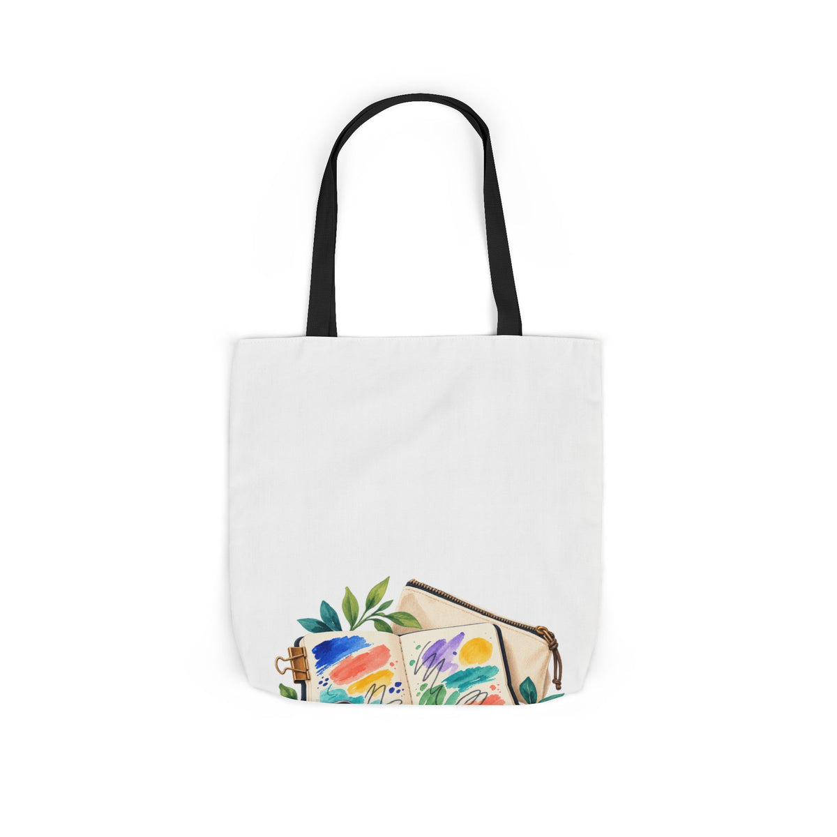 Colorful Urban Sketching Travel Kit Tote Bag