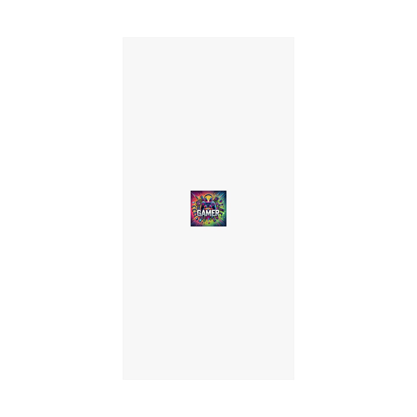 Neon Gamer Energy Retro Arcade Gaming Wall Art Poster