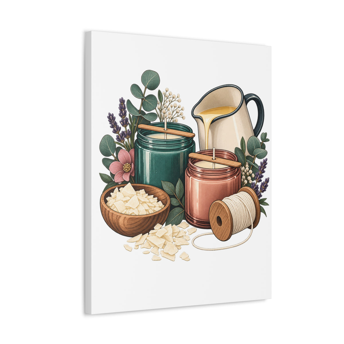 Artisan Candle Making Workshop Canvas