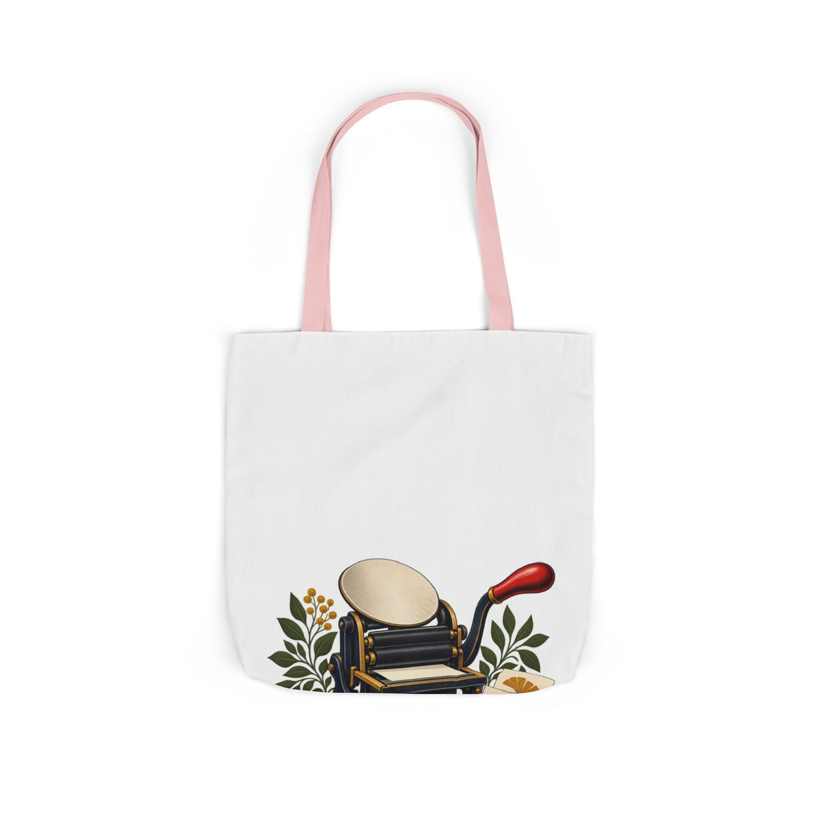 Botanical Letterpress Printshop Tote Bag