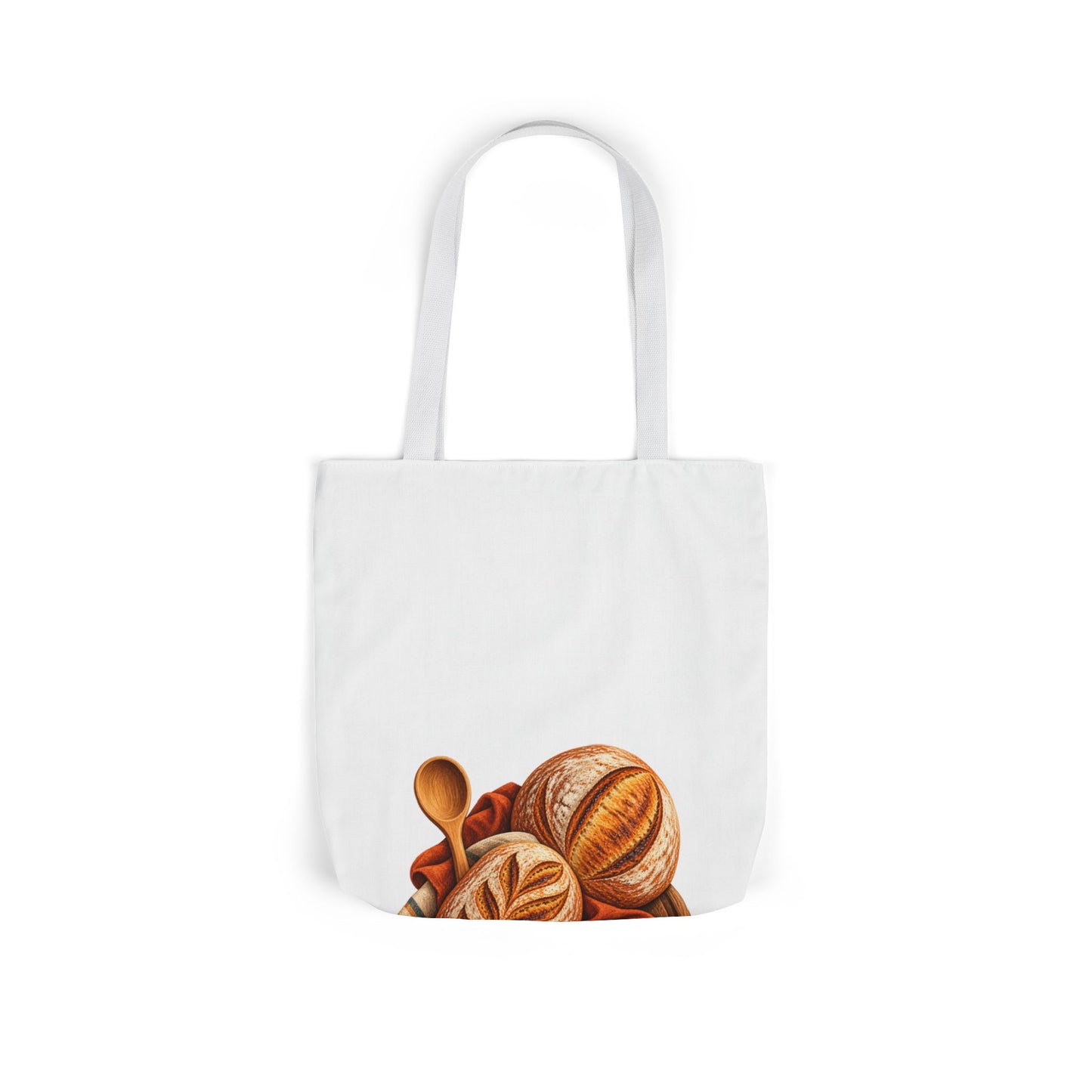 Artisan Bread Baking Emblem Tote Bag