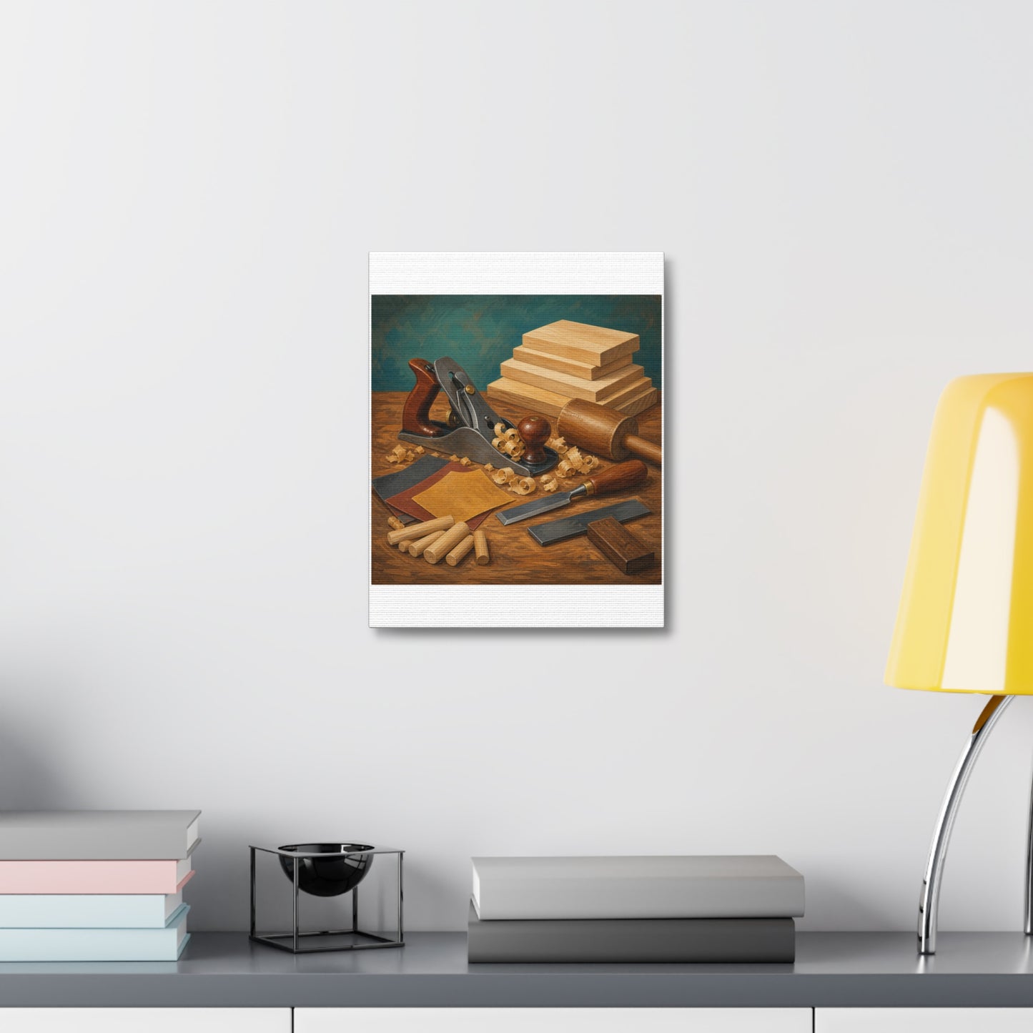 Classic Woodworking Tools Hobby Canvas Art