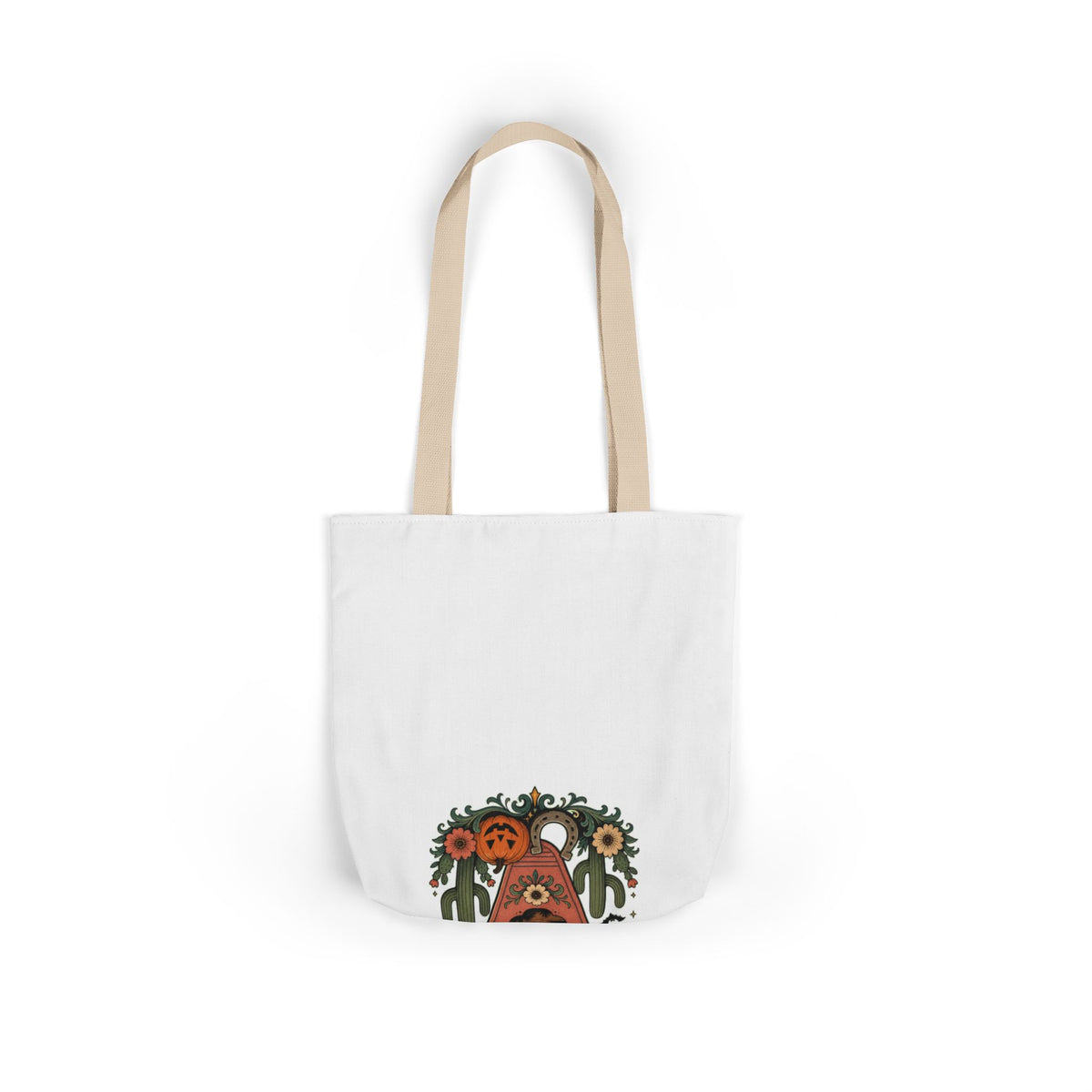 Haunted Desert Keytag Ghost Halloween Tote Bag
