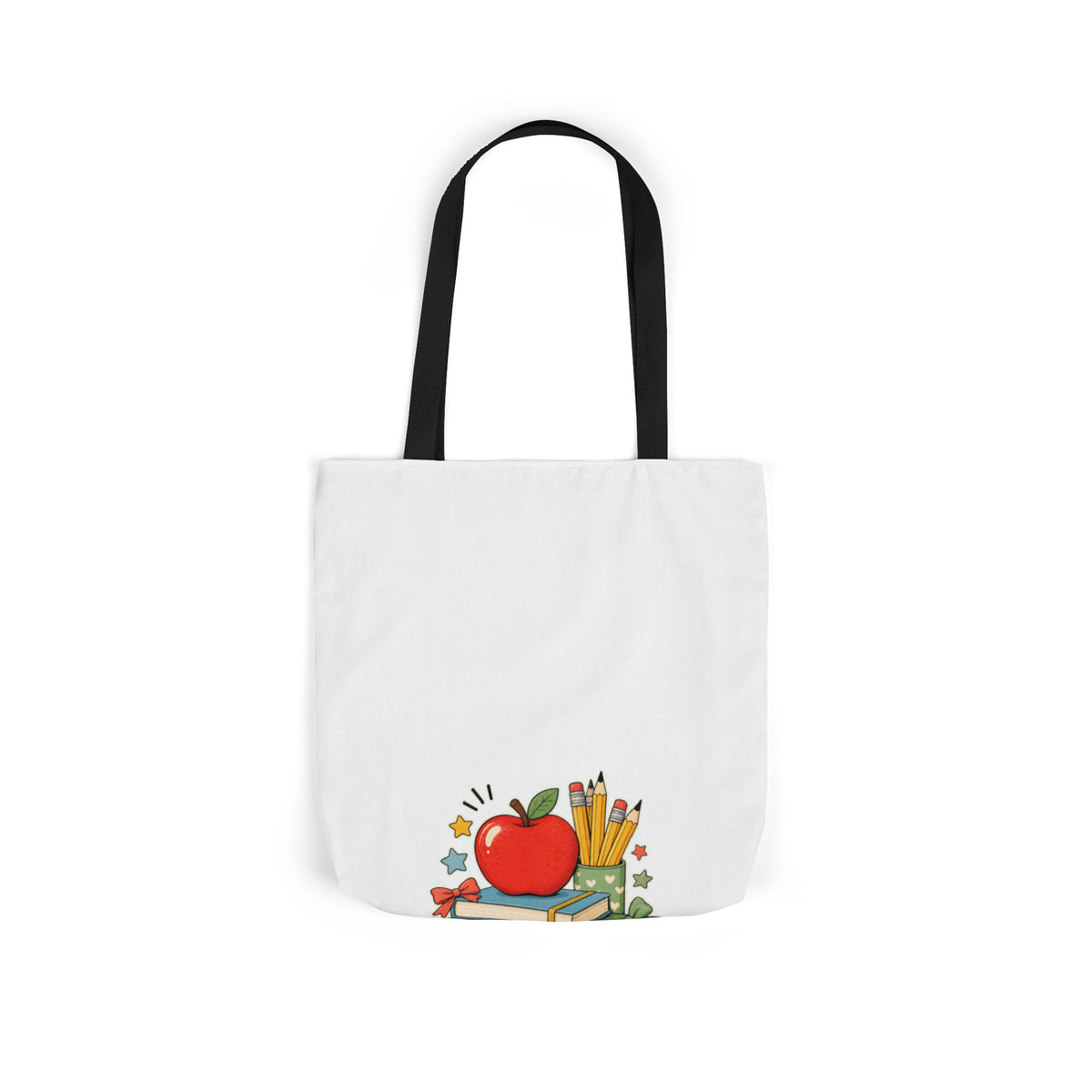 Apple Pencil Desk Stack Back To School Tote Bag