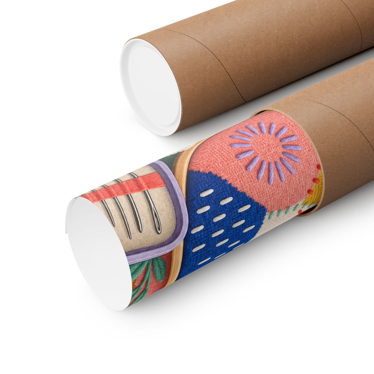 Colorful Visible Mending Workshop Poster