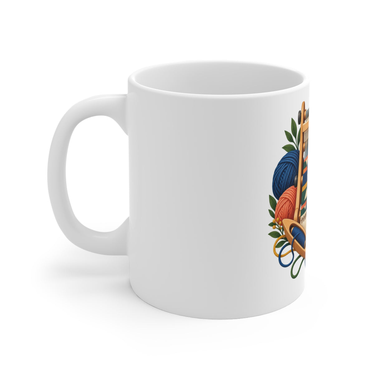 Geometric Hand Weaving Workshop Mug